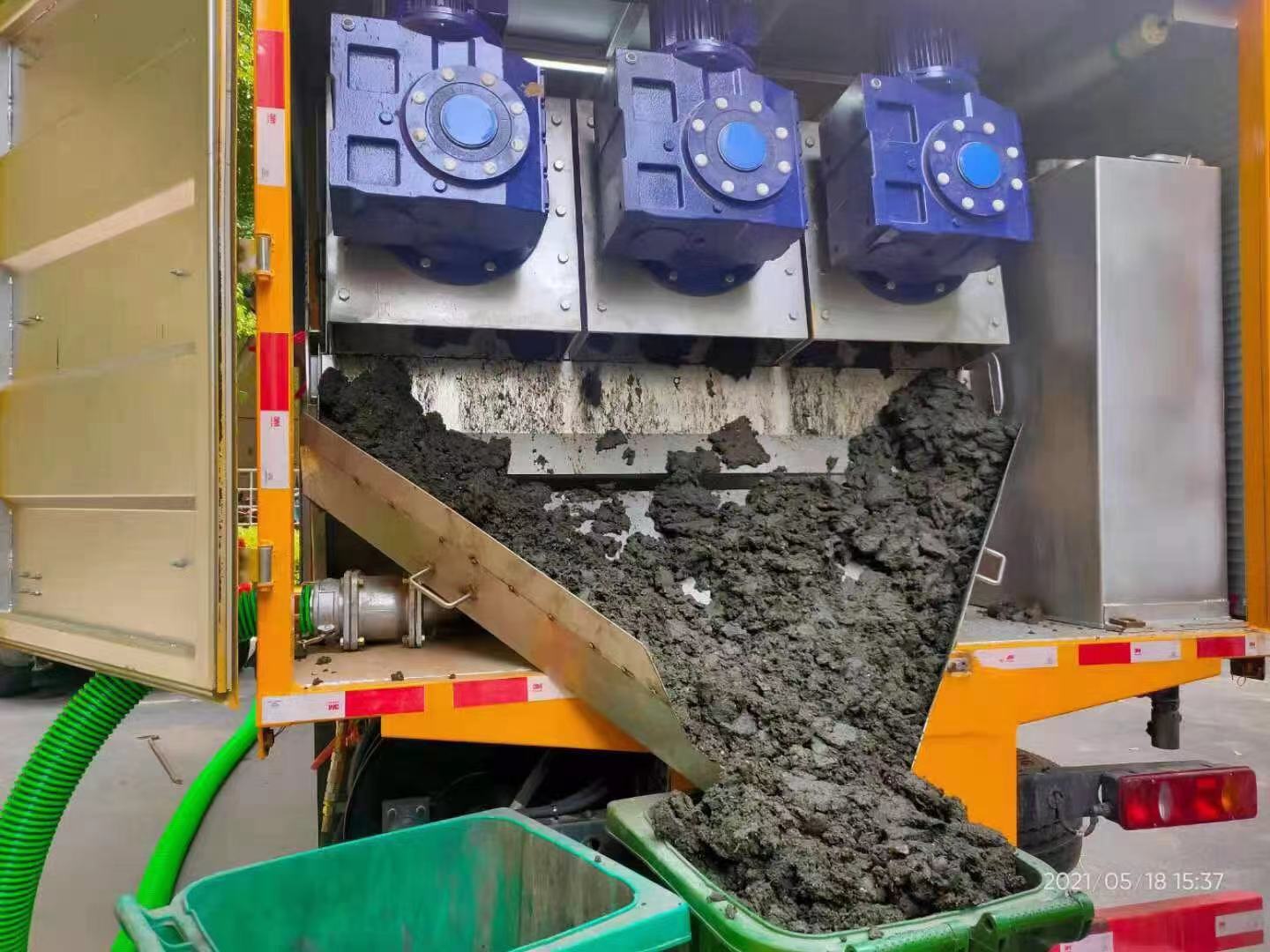 徐州化粪池清掏城市维护站-泥浆净化干湿分离处理